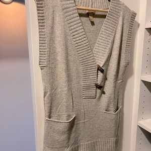 Ella Miss 100% cashmere vest sweater, szSm